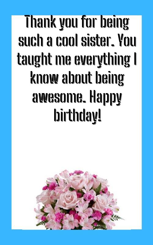 birthday quotes for sister daughter